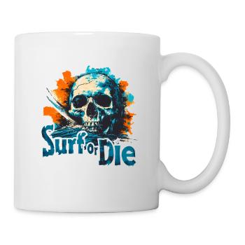 Surf or die - Mug - white - Right