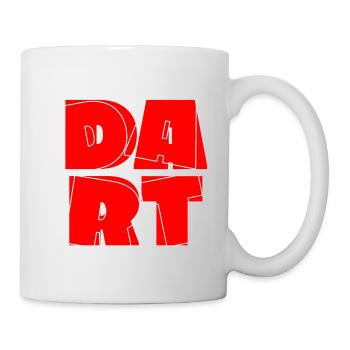 Darts Dartboard Dart Dart King 180 Bullseye - Mug - white - Right