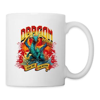 Dragon, Fantasy, Magic, Mysticism, Creature, Fable, Animal - Mug - white - Right