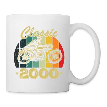Vintage Classic Birthday Gift Born in 2000 - Mug - white - Right
