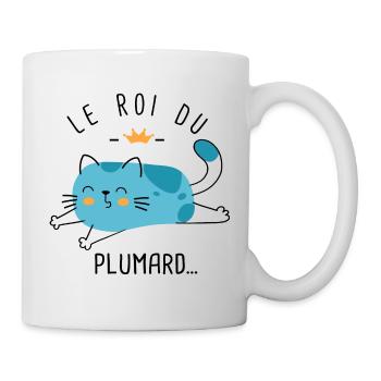 Roi du plumard humour homme - Mug blanc - blanc - Droite