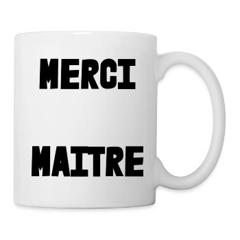 MASTER. THANK YOU. THANK YOU, MASTER. MASTER. MASTER GIFT - Mug - white - Right