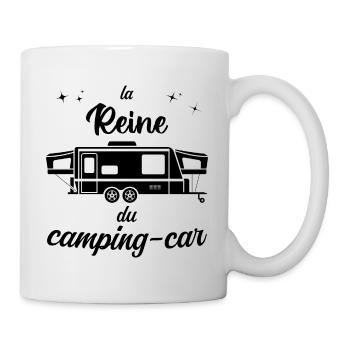 Idée Cadeau D'anniversaire Femme Camping Car - Mug blanc - blanc - Droite