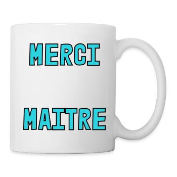 MASTER. THANK YOU. THANK YOU, MASTER. MASTER. MASTER GIFT - Mug - white - Right