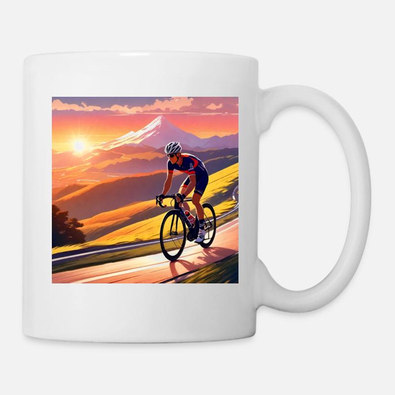Chasing the last Light of Day - Mug - white