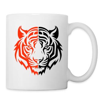 Tiger Head - Mug - white - Right