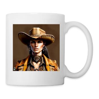 Un nouveau shérif est en ville - Mug blanc - blanc - Droite