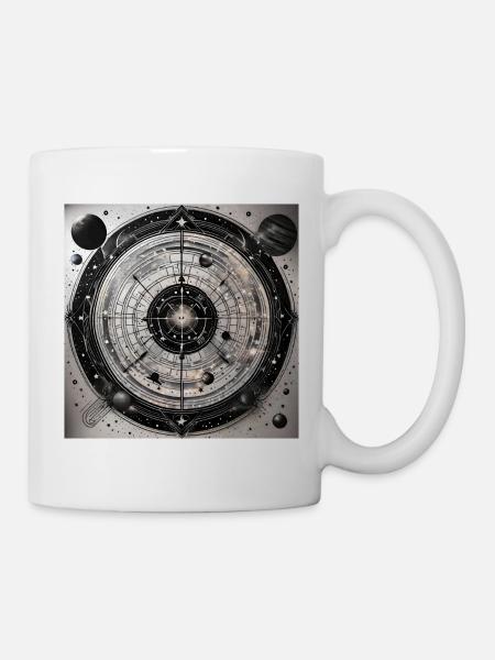 Galaxy's Edge - Interstellare Dartscheibe - Tasse - Weiß