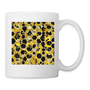 Im Inneren des Bienenstocks - Tasse - Weiß - Rechts