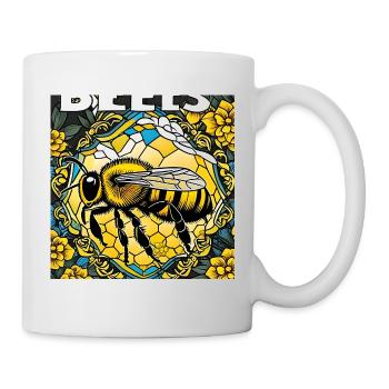 Buzzing Bee - Mug - white - Right