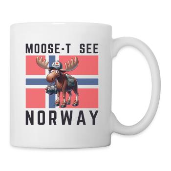 Orignal explorateur de Norvège - Mug blanc - blanc - Droite