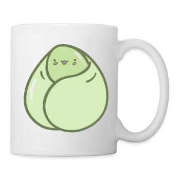 Haricot doux et câlin - Mug blanc - blanc - Droite