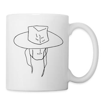 Mensch - Person - Tasse - Weiß - Rechts