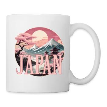 Japan Cherry Blossom Fuji holidays holidays vacation - Mug - white - Right