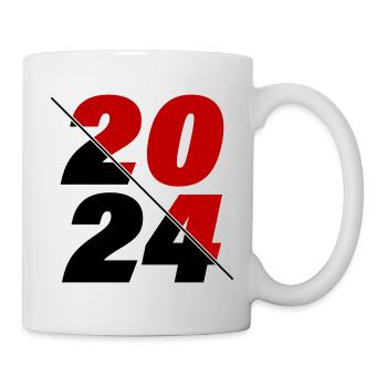 Année 2024 - Mug blanc - blanc - Droite