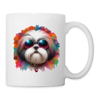 Shih Tzu Art - Mug - white - Right