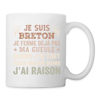 I'm Breton - Mug - white - Right