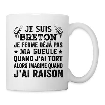 I'm Breton - Mug - white - Right