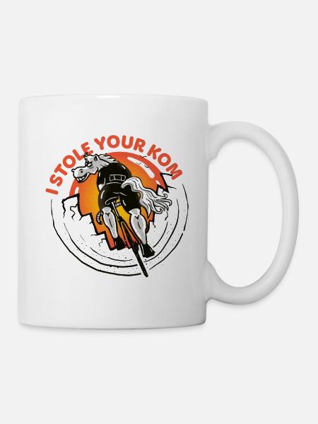 I STOLE YOUR KOM - Mug - white