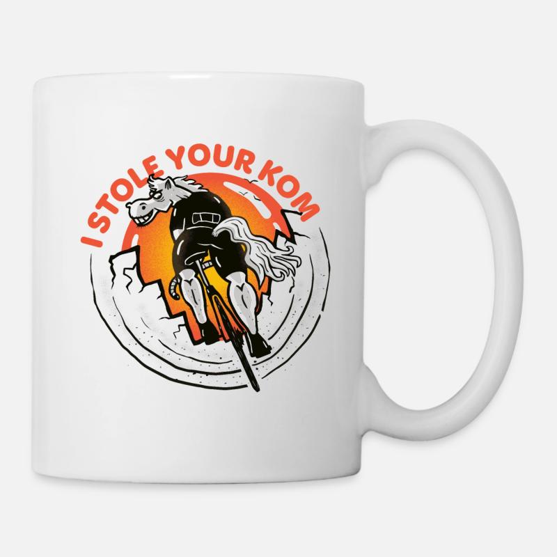 I STOLE YOUR KOM - Mug - white