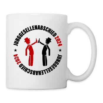 Junggesellenabschied 2024 - Tasse - Weiß - Rechts