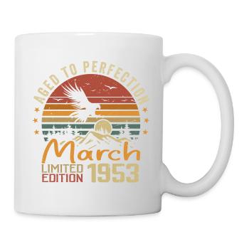 Les Légendes Sont Nées en Mars 1953 Vintage Retro - Mug blanc - blanc - Droite