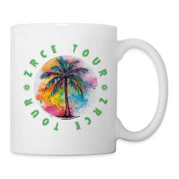Zrce Tour Urlaub Plame Bunt - Tasse - Weiß - Rechts
