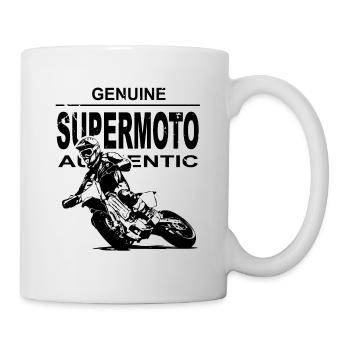 Supermoto - Supermotard - Mug blanc - blanc - Droite