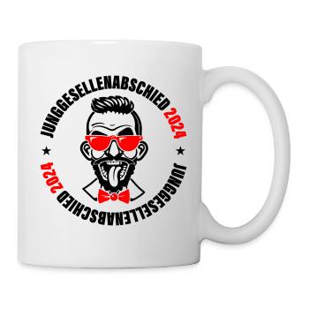 Junggesellenabschied 2024 - Tasse - Weiß - Rechts