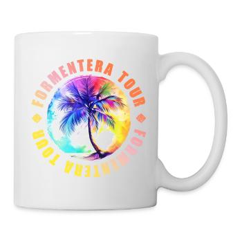 Formentera Tour Coloré - Mug blanc - blanc - Droite