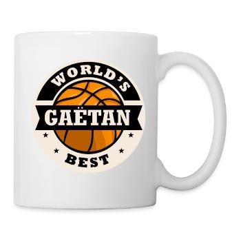 Gaëtan, der beste Basketballspieler der Welt - Tasse - Weiß - Rechts