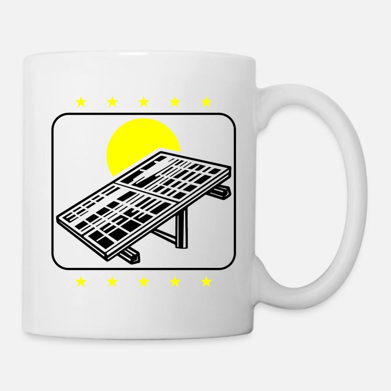 Photovoltaik Solar Energie - Tasse - Weiß