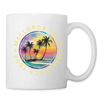 Mallorca Tour Travel Colorful Holidays - Mug - white - Right