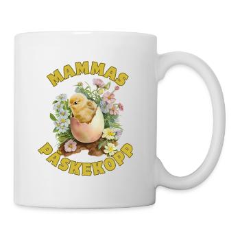 Mamas Ostertasse – Frohe Ostern - Tasse - Weiß - Rechts