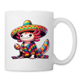 Cinco de Mayo Axolotl : design festif - Mug blanc - blanc - Droite
