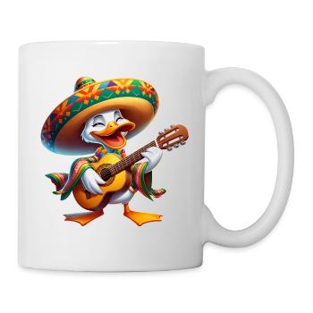 Cinco de Mayo Duck Guitarist - Mug - white - Right