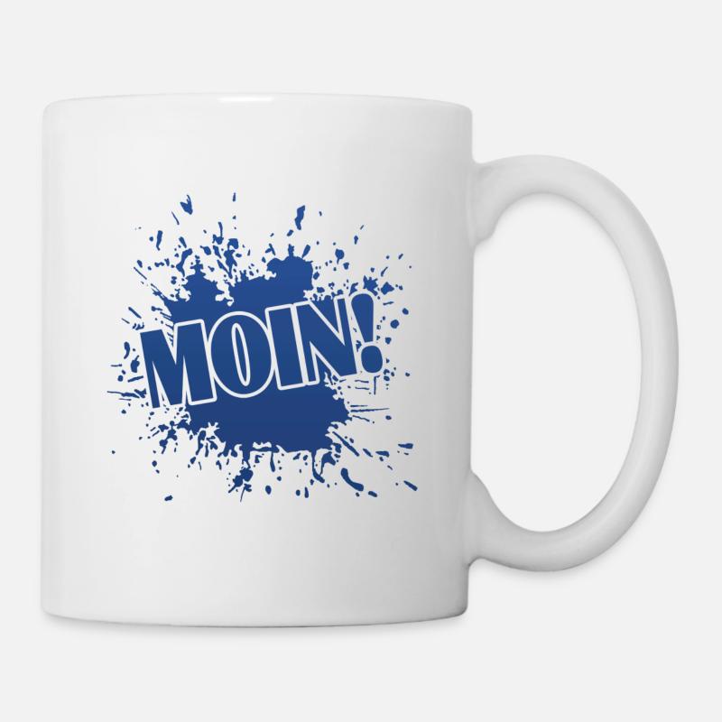 Moin - Tasse - Weiß