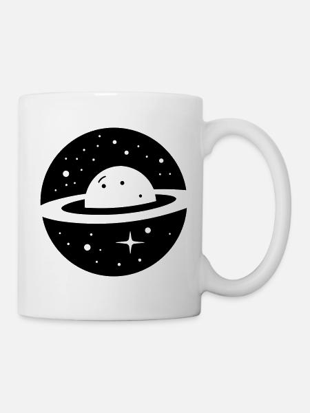 Planet - Tasse - Weiß