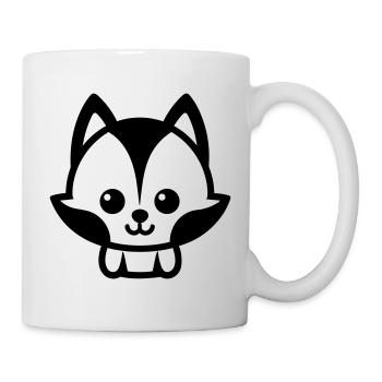 Fuchs - Tasse - Weiß - Rechts
