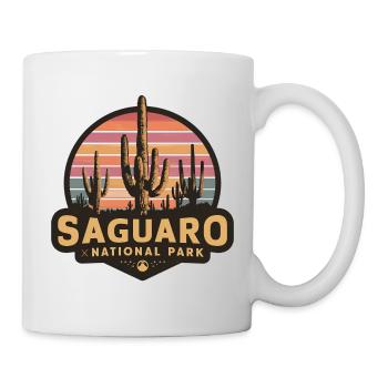 Saguaro National Park Arizona Tucson Cactus - Mug - white - Right