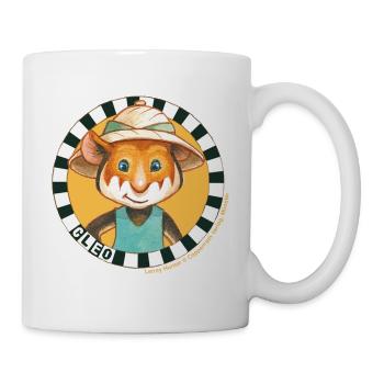 Lenny Hunter Illustration Von Hamster Cleo - Tasse - Weiß - Rechts
