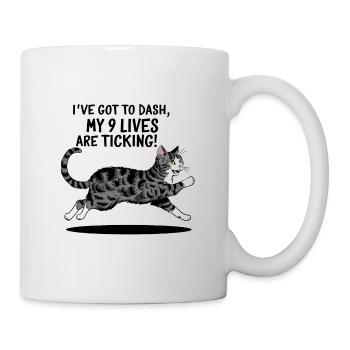 Chat Drôle De Dire Chats - Mug blanc - blanc - Droite