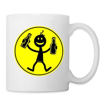 Drinking Beer - Mug - white - Right