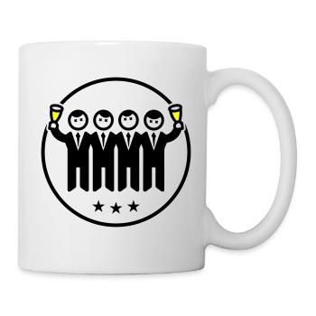 Bräutigam Junggesellenabschied Team - Tasse - Weiß - Rechts