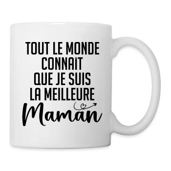 Everyone Knows I'm the Best Mom - Mug - white - Right