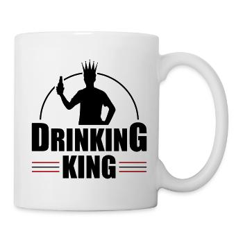 Drinker King Beer Drinking - Mug - white - Right