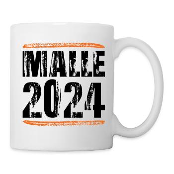 Malle 2024 Spruch - Tasse - Weiß - Rechts
