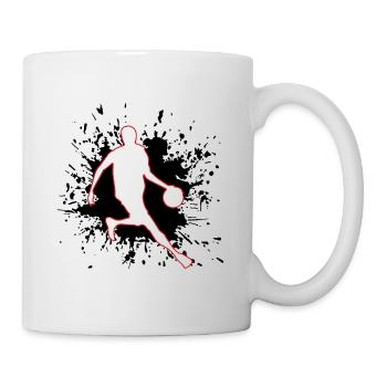 Player, Basketball, Streetball, Bball - Tasse - Weiß - Rechts