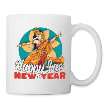 Laos Laote Laoten Lao Neujahr I Geschenk - Tasse - Weiß - Rechts