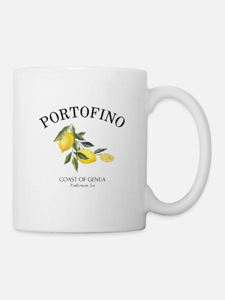 Portofino - Italien - Riviera - Genua - Italia - Tasse - Weiß